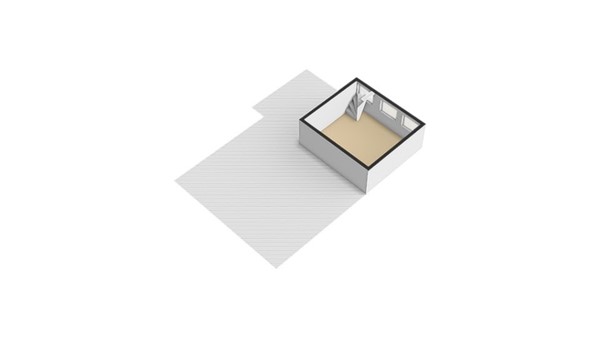 Floorplan - Rochussenstraat 129A, 3015 EJ Rotterdam